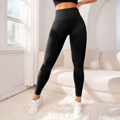 3D Plumi Leggings | Svart